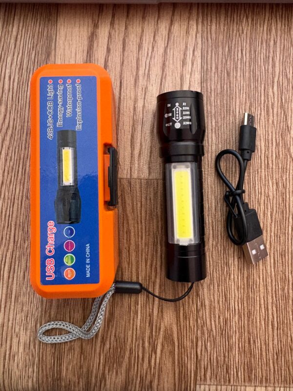 Rechargeable LED Mini Flashlight